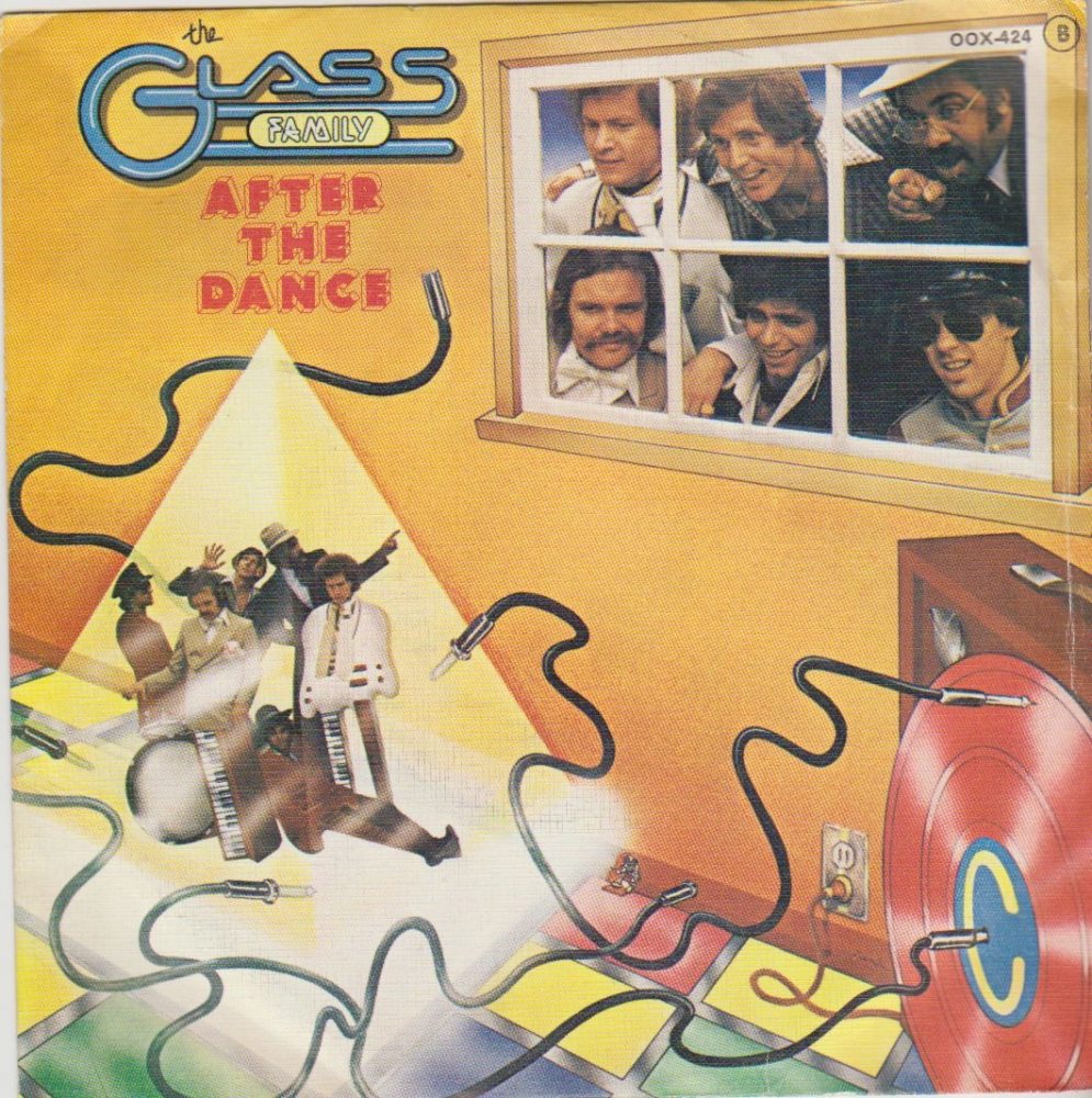 DISCO VINILO 45 RPM THE GLASS FAMILY AFTER THE DANCE 